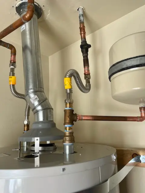 Water heater installation and plumbing repair in Camp Edwards